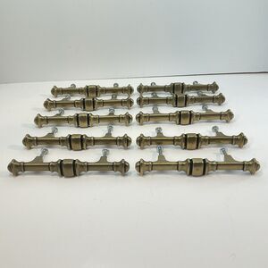 10 Amerock Cabinet Drawer Handle Set Allison #234-1 Antique Brass Furniture